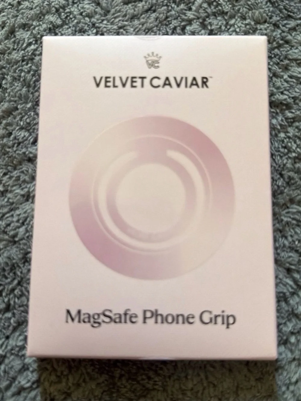 Velvet Caviar Light Green Floral iPhone Case with MagSafe